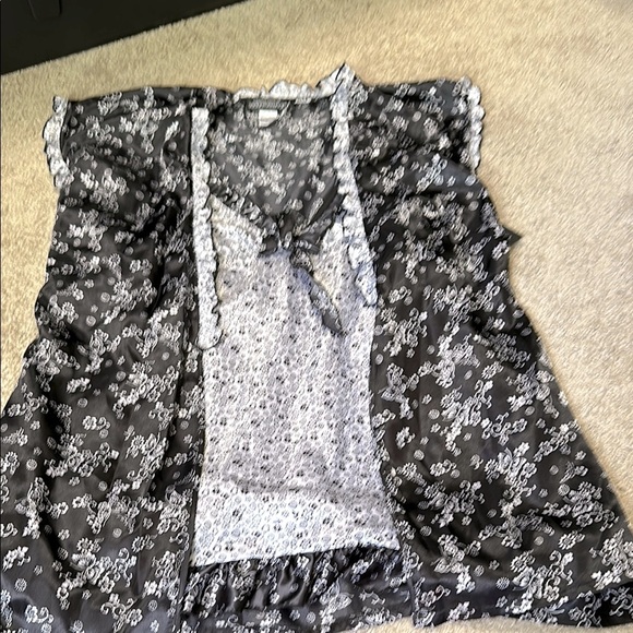 Cinema Etoile Seductivewear Baby Doll Dress And Matching Robe XL - Picture 1 of 7